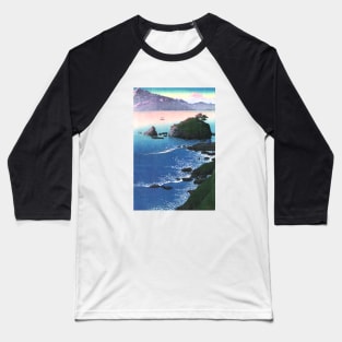 Kude Beach in Wakasa by Kawase Hasui Baseball T-Shirt